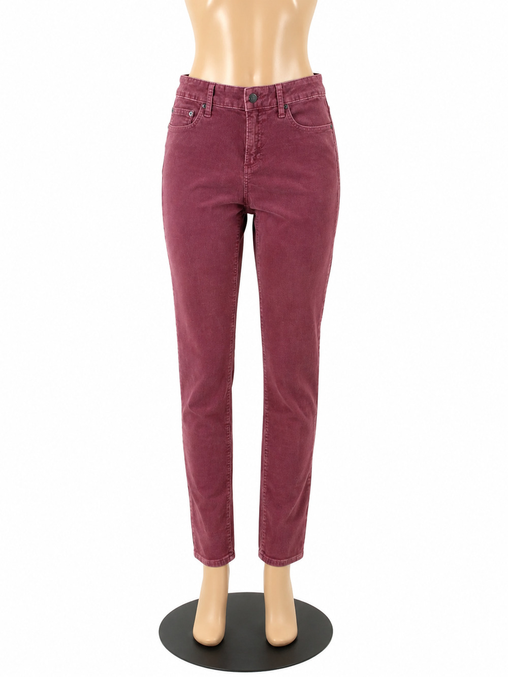 Gap Mauve Pink Corduroy Skinny Pre-Owned Pants Size 6